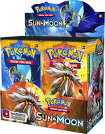 booster boxes sun and moon