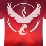 pokemon go team valor shirt